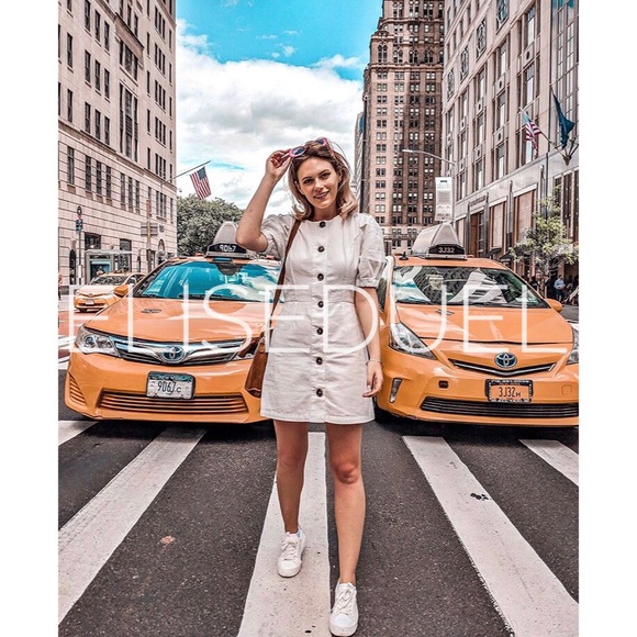 Last One! Zara Button-Down Dress, NWT - Picture 6 of 8